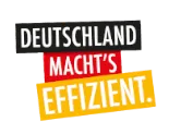 Logo der Kampagne „Deutschland macht's effizient“
